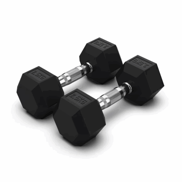Hex Dumbbell Pair – 2.5kg