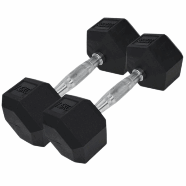 Hex Dumbbell Pair – 7.5kg