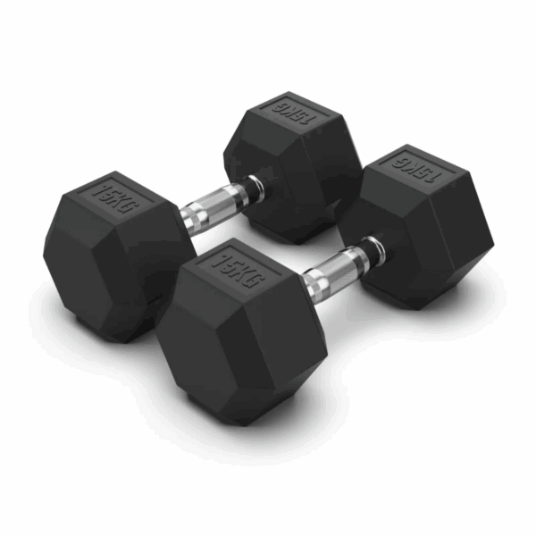 Hex Dumbbell Pair – 15kg