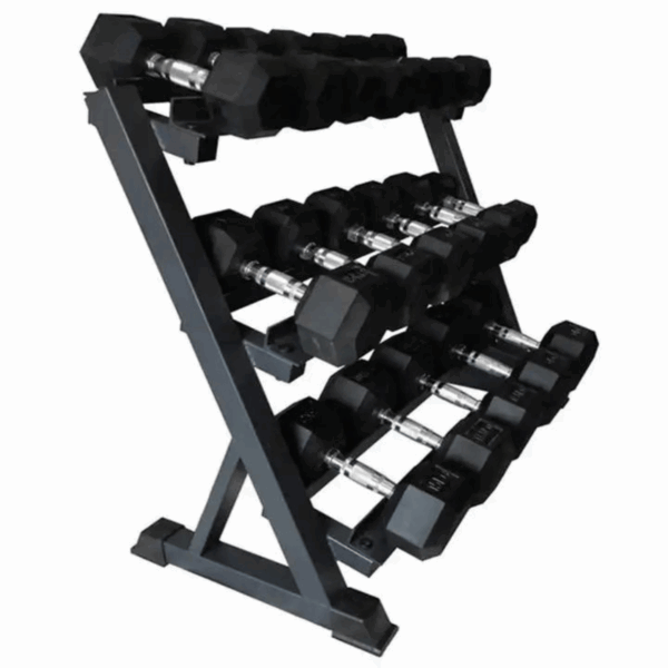 Premier Strength 3 Tier Dumbbell Rack (12 Pairs) - Image 2